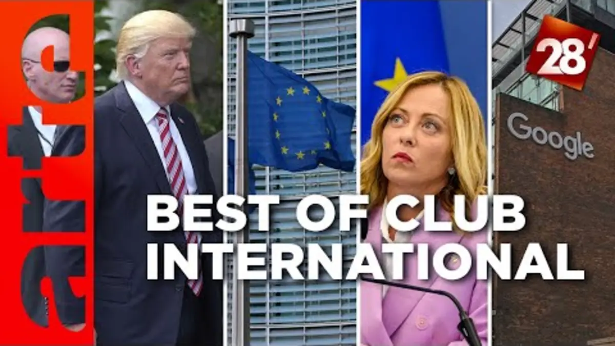 replay de Europe, immigration, Trump, manger néolithique : Best of Club international | 28 minutes | ARTE