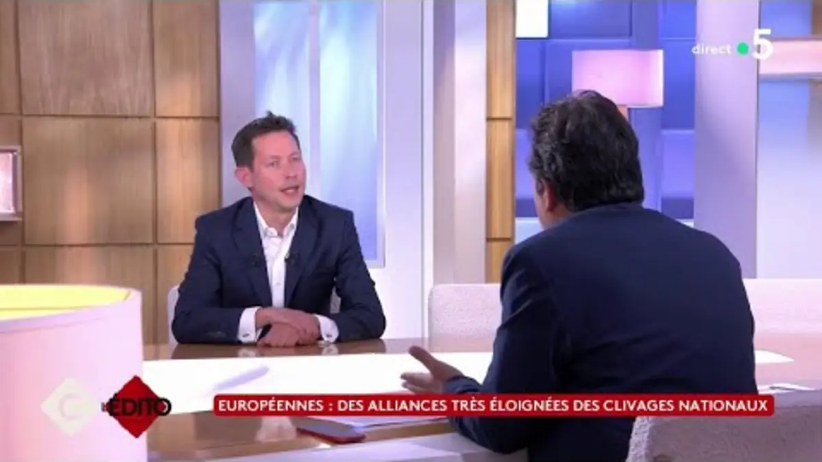 replay de Européennes, des alliances éloignées des clivages nationaux - Patrick Cohen - C à vous - 29/04/2024
