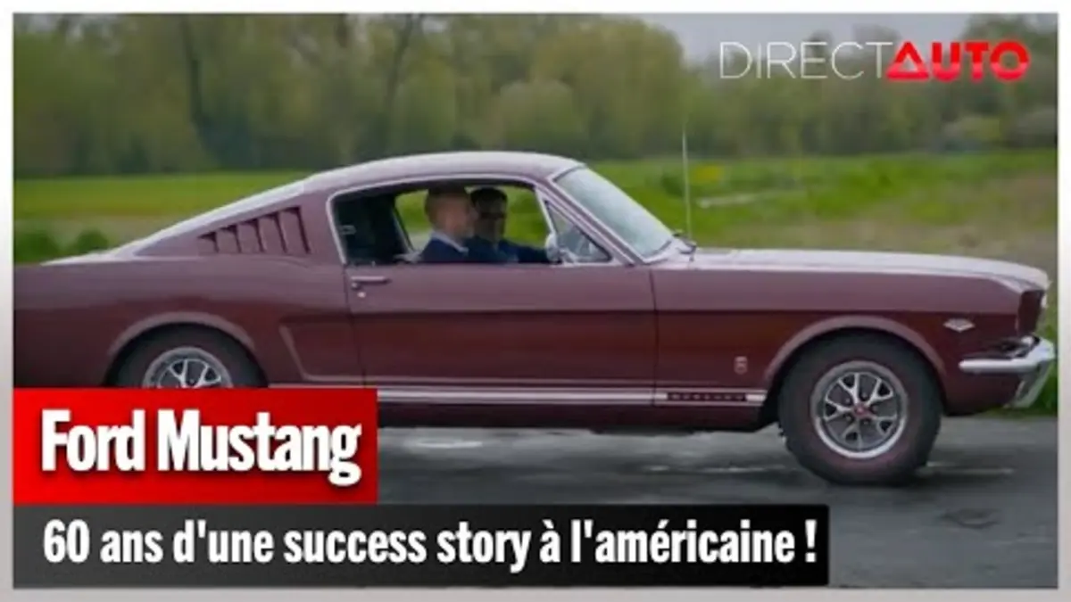 replay de Événement - Ford Mustang : 60 ans d'une success story à l'américaine !
