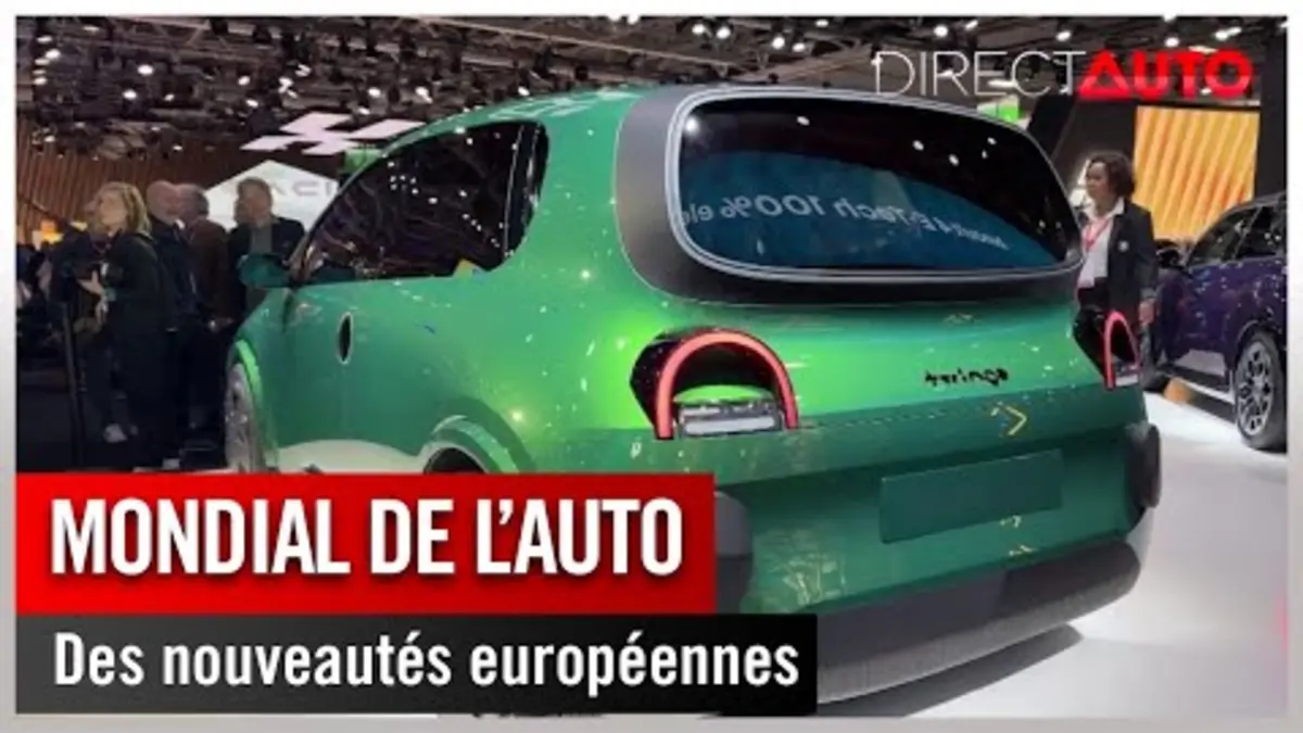 replay de Événement - Mondial de l'Auto : des nouveautés européennes par dizaines !