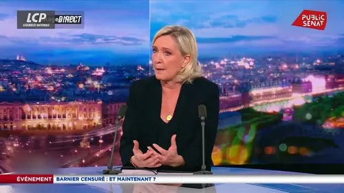 replay de Évènements - Barnier censuré : et maintenant ? - Emission spéciale