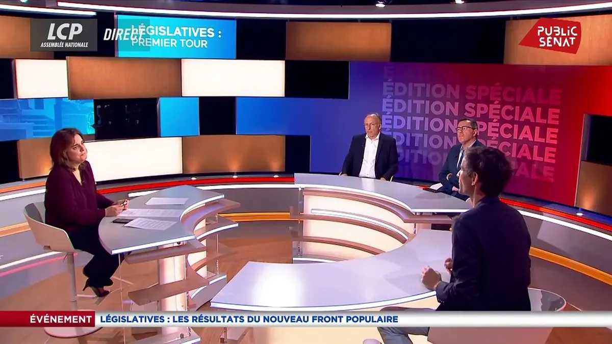 replay de Évènements - Émission spéciale : 1er tour des élections législatives