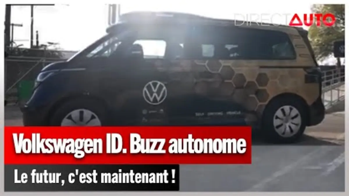 replay de Exclu - Volkswagen ID. Buzz autonome : le futur, c'est maintenant !