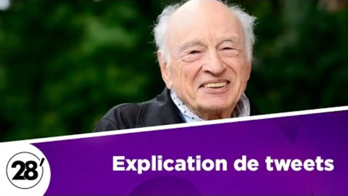 replay de Explication de tweets... Avec Edgar Morin - 28 minutes - ARTE