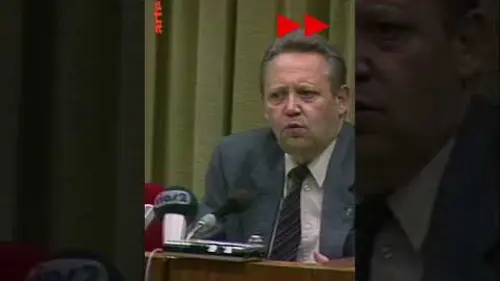 replay de (Extrait) 📺 🧱 9 novembre 1989 : une conférence de presse fait basculer l'Histoire.