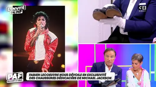replay de Fabien Lecoeuvre présente un objet unique ayant appartenu à Michael Jackson !