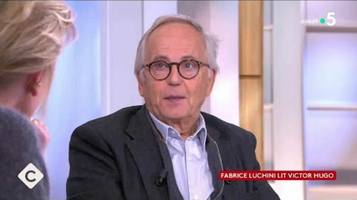 replay de Fabrice Luchini raconte Victor Hugo - C à Vous
