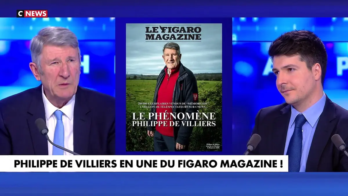 replay de Face à Philippe de Villiers (Émission du 07/02/2025)