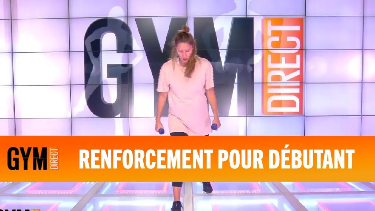 replay de Faire du renforcement musculaire (niveau débutant) - Gym Direct
