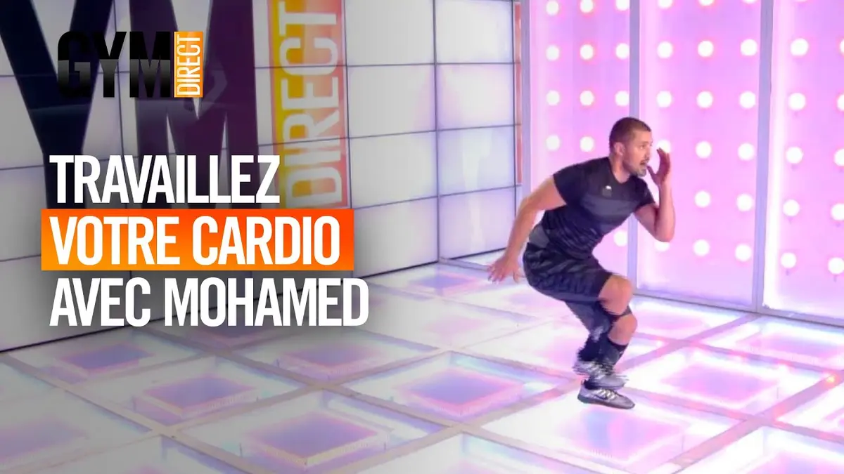 replay de FAIRE MONTER LE CARDIO AVEC UN TABATA - GYM DIRECT