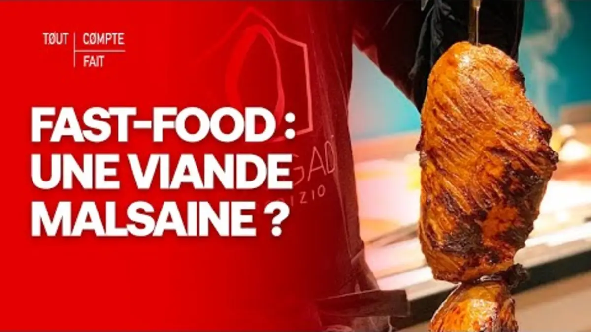 replay de Fast-food : mais d'où vient la viande que l'on mange ? - Tout compte fait