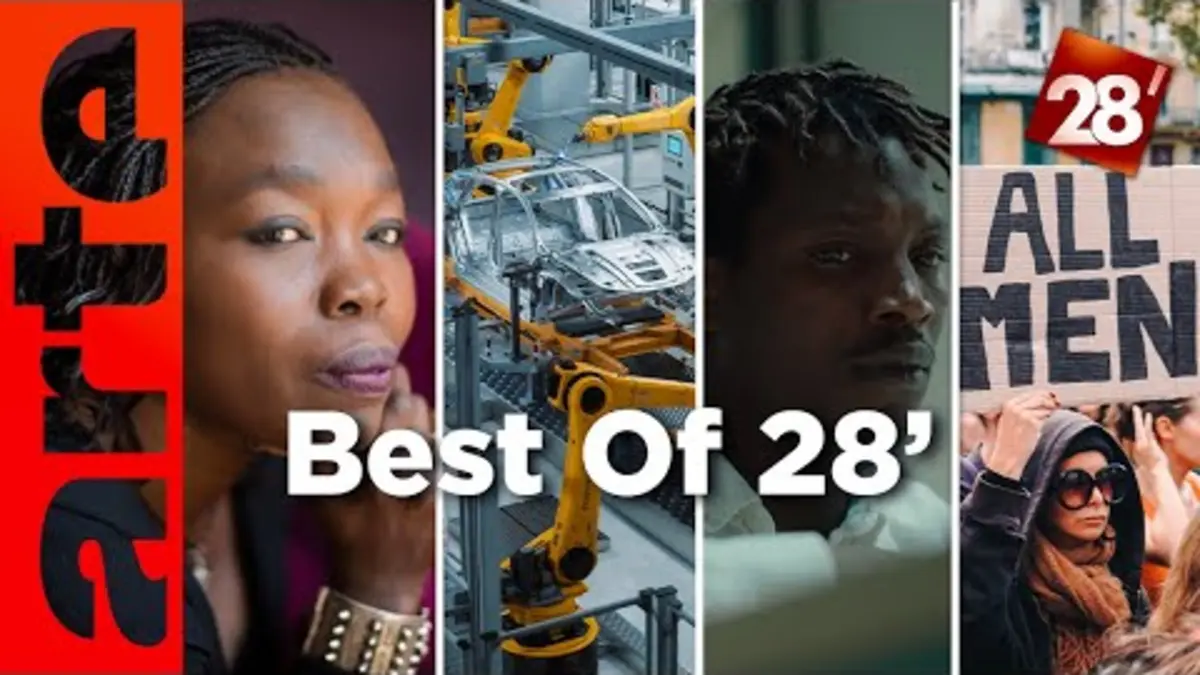 replay de Fatou Diome, guerre commerciale, Abou Sangaré, viols de Mazan : Best of 28' | 28 minutes | ARTE