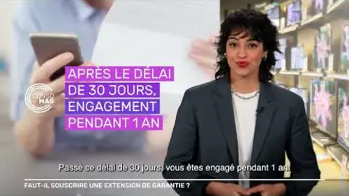 replay de FAUT-IL SOUSCRIRE UNE EXTENSION DE GARANTIE ? #consomag