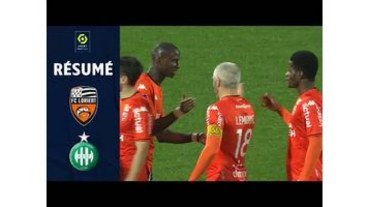 replay de FC LORIENT - AS SAINT-ÉTIENNE (6 - 2) - Résumé - (FCL - ASSE) / 2021-2022
