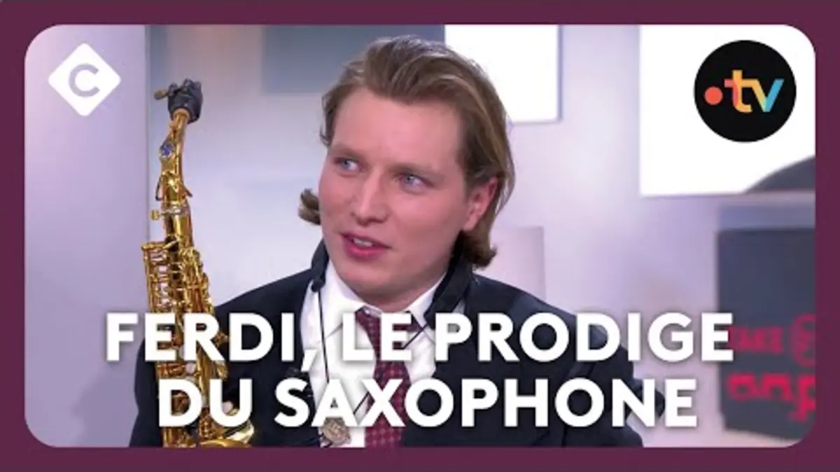 replay de Ferdi, le prodige du saxophone - C à Vous