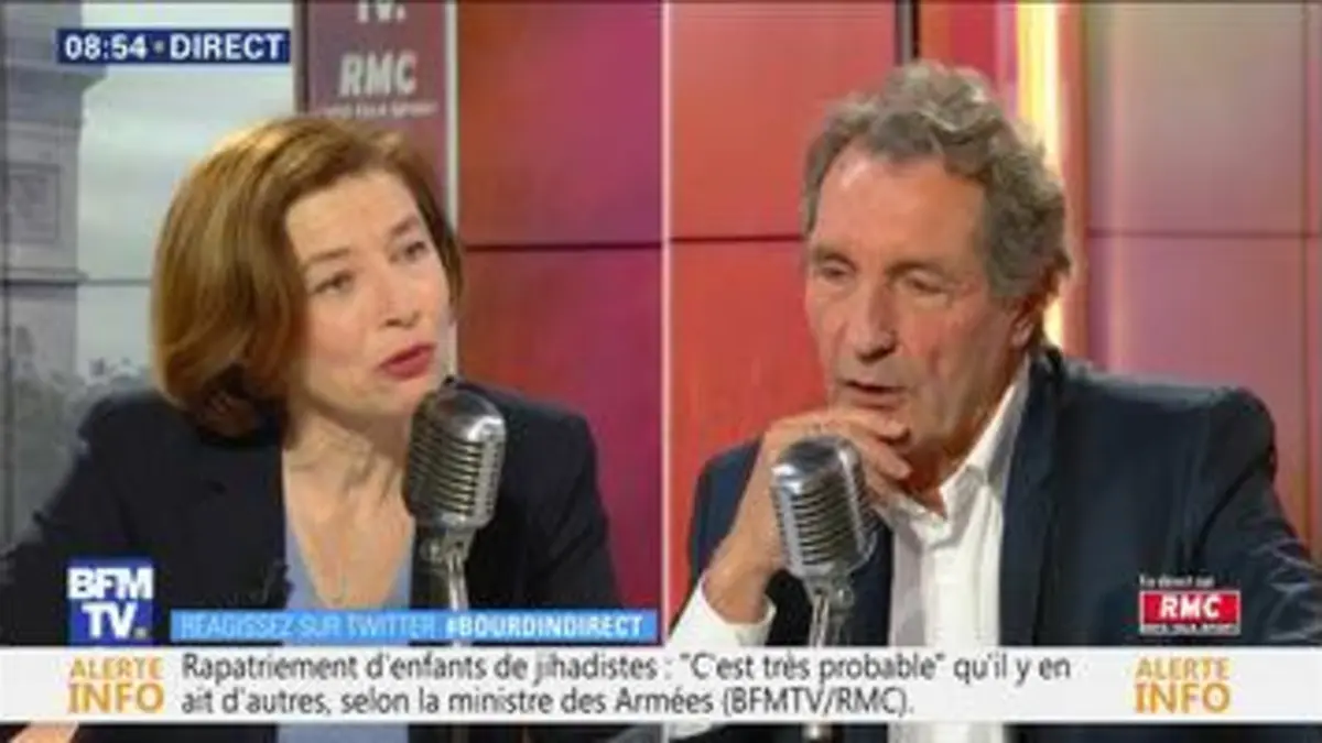 replay de Florence Parly face à Jean-Jacques Bourdin en direct