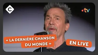 Florent Pagny chante "La Dernière chanson du monde" en live