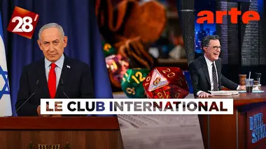 Flottille pour Gaza, “Late Show”, jeux de hasard… : Le Club international | 28 minutes | ARTE