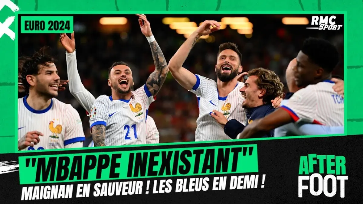 replay de France 0-0 (5-3 TAB) Portugal : "Mbappé inexistant, Maignan en sauveur", les 3 points de l'AfterFoot