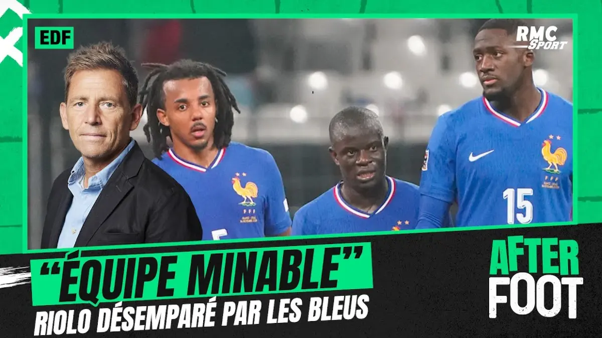 replay de France 0-0 Israël : "Cette équipe est minable", Riolo désespéré par la prestation des Bleus