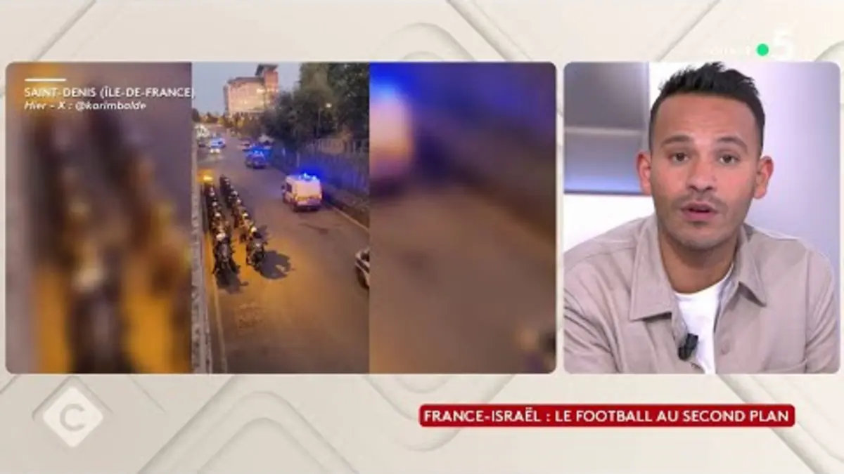 replay de France-Israël : le football au second plan - La Story - C à Vous