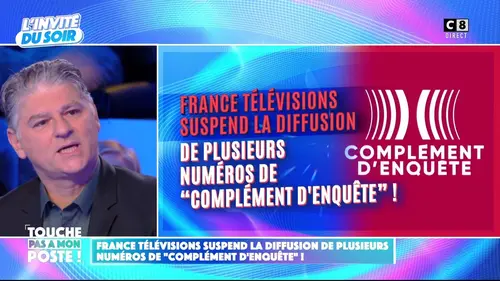 replay de France Télévisions suspend la diffusion de plusieurs numéros de "Complément d'enquête"