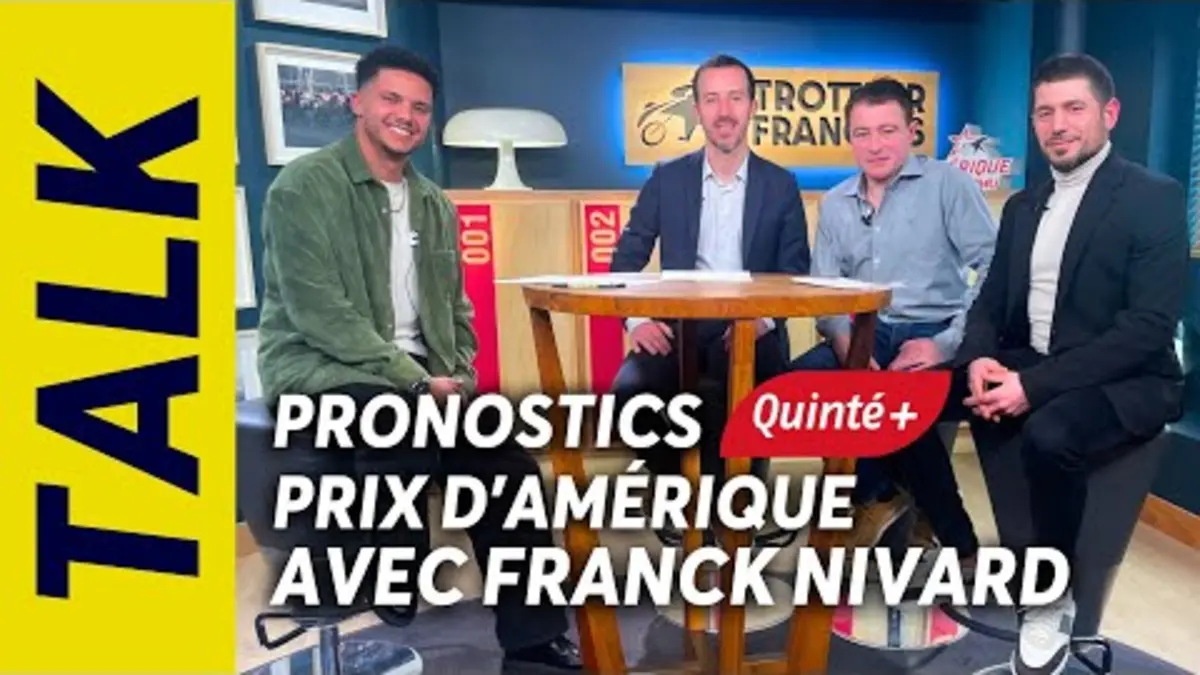 replay de FRANCK NIVARD FAIT LE PAPIER DU PRIX D'AMÉRIQUE 2024 : Pronostics et analyse Quinté+ du 28 janvier