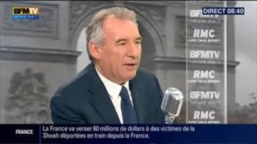 replay de François Bayrou face à Jean-Jacques Bourdin en direct