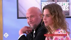 François Damiens & Salomé Dewaels : un touchant duo père-fille - C à Vous - 23/01/2024