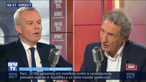 replay de François de Rugy face à Jean-Jacques Bourdin en direct