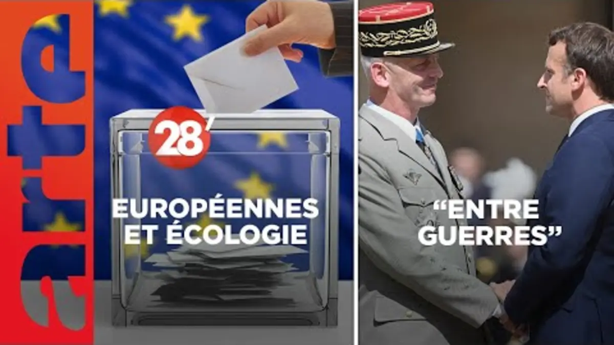 replay de François Lecointre / Européennes : les enjeux écologiques portés disparus ? - 28 Minutes - ARTE