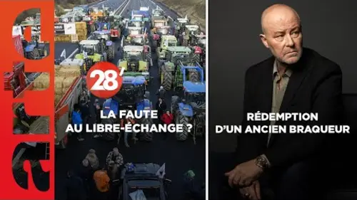 replay de Frank Henry / Crise agricole : la faute au libre-échange ? - 28 Minutes - ARTE