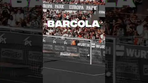 replay de Frappe petit filet BARCOLA ☄️ #Football #Ligue1 #Ligue1Mcdonalds #psg