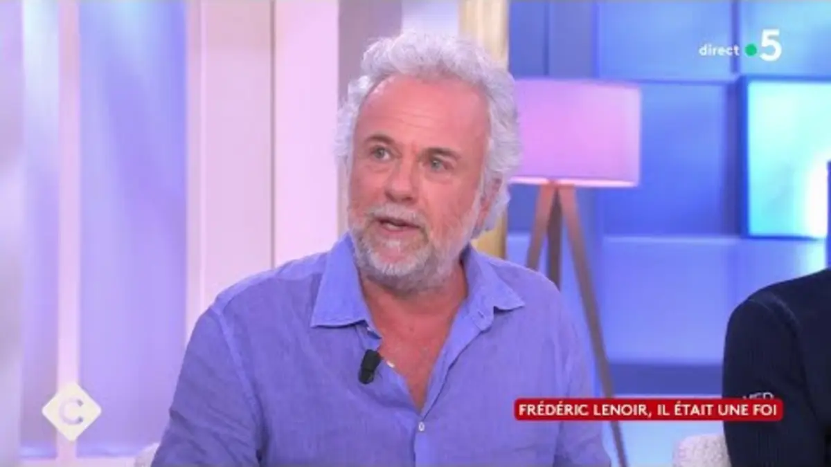 replay de Frédéric Lenoir, en quête de sens - C à Vous - 25/10/2023