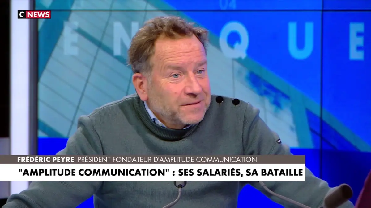 replay de Frédéric Peyre (Amplitude Communication) : Patrons en questions (Émission du 15/01/2025)