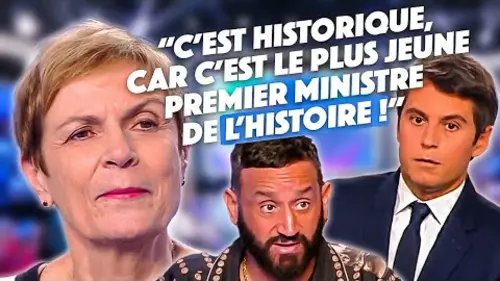 replay de Gabriel Attal, premier ministre à 34 ans