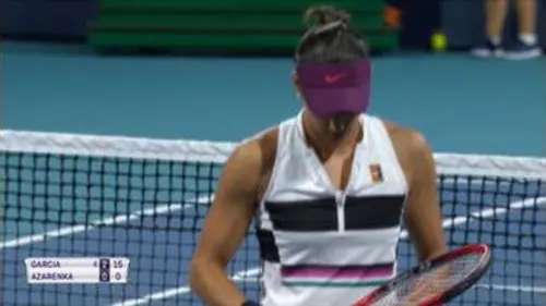 replay de Garcia a dicté sa loi à Azarenka