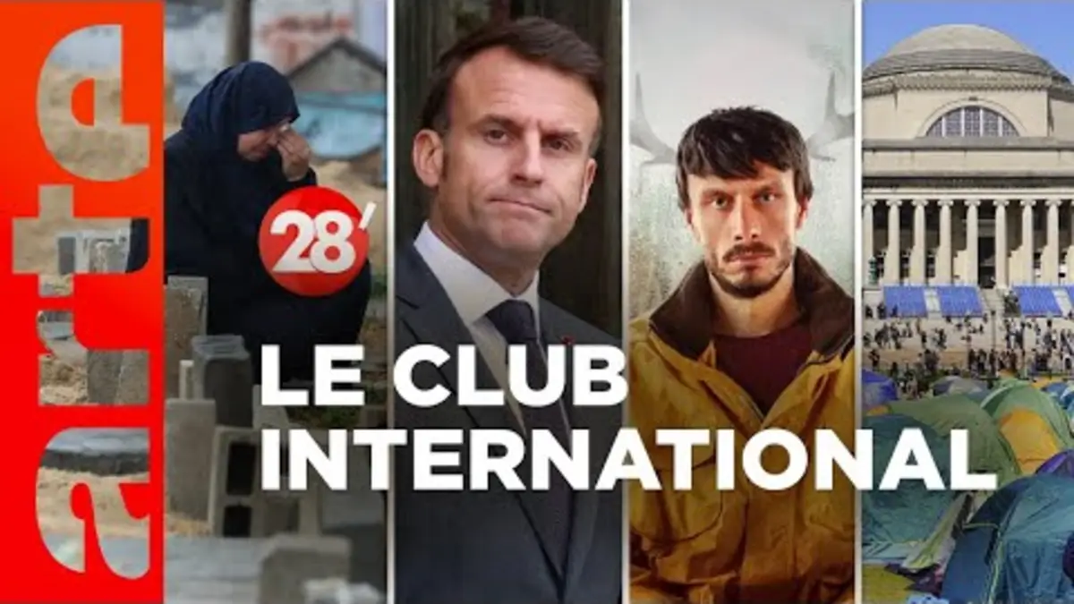 replay de Gaza, la France attractive, Mon petit renne, nucléaire… | Le Club International - 28 minutes - ARTE