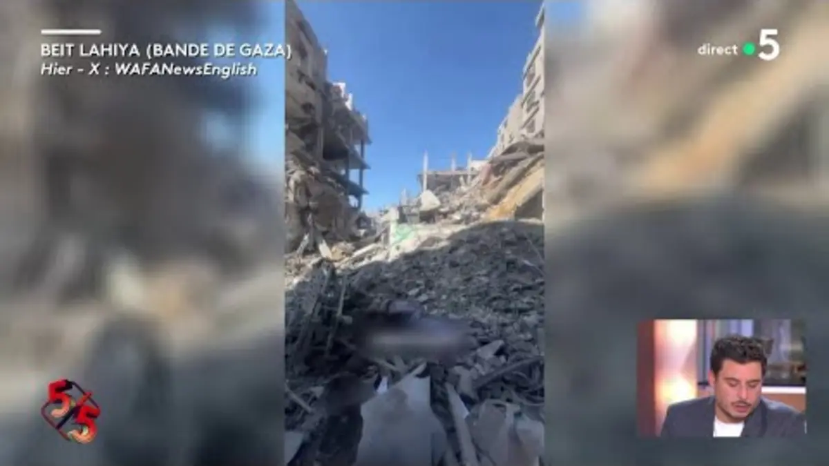 replay de Gaza : Près de 100 morts dans une frappe israélienne - Le 5/5 - C à Vous - 30/10/2024