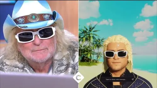 replay de Geek et chic : Michel Polnareff nous présente son avatar