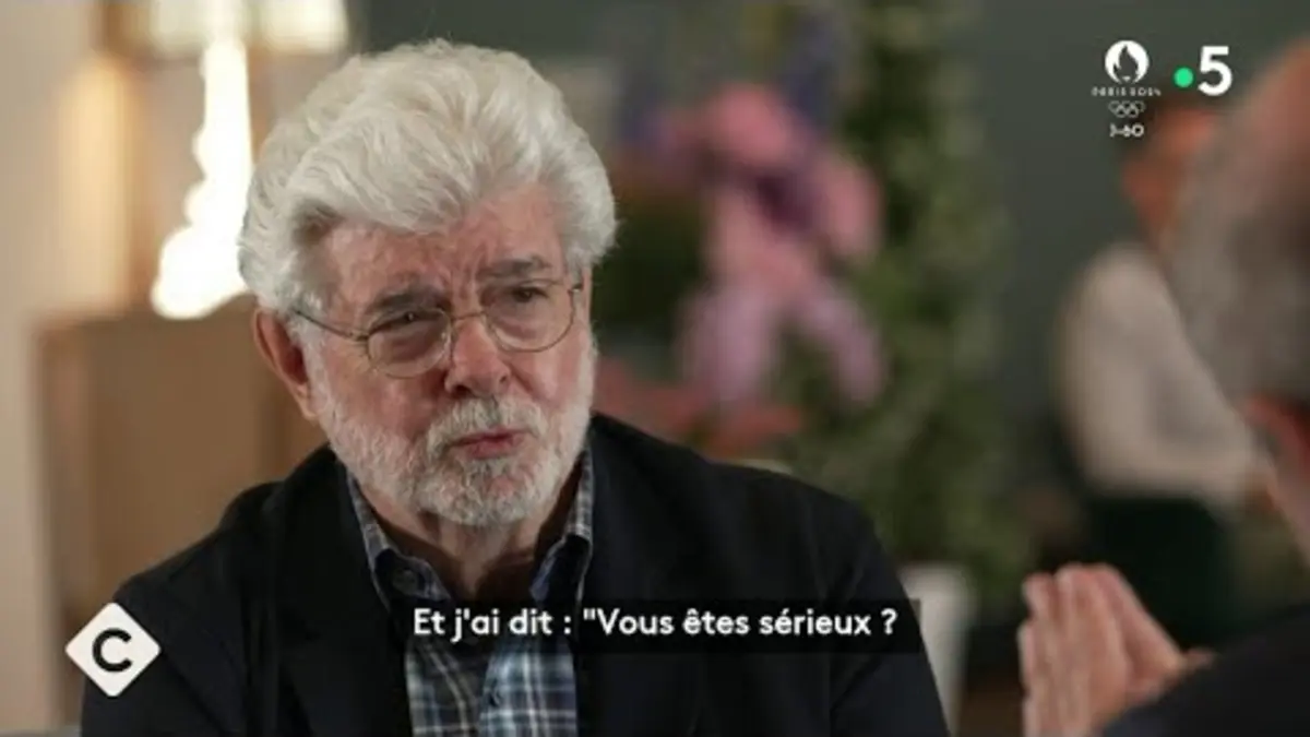 replay de George Lucas, la guerre en étoiles - L’Œil de Pierre Lescure - C à vous - 27/05/2024