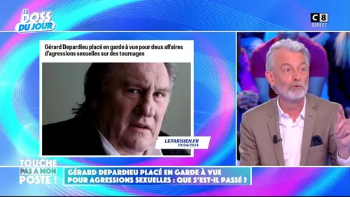 replay de Gérard Depardieu placé en garde à vue pour agressions sexuelles
