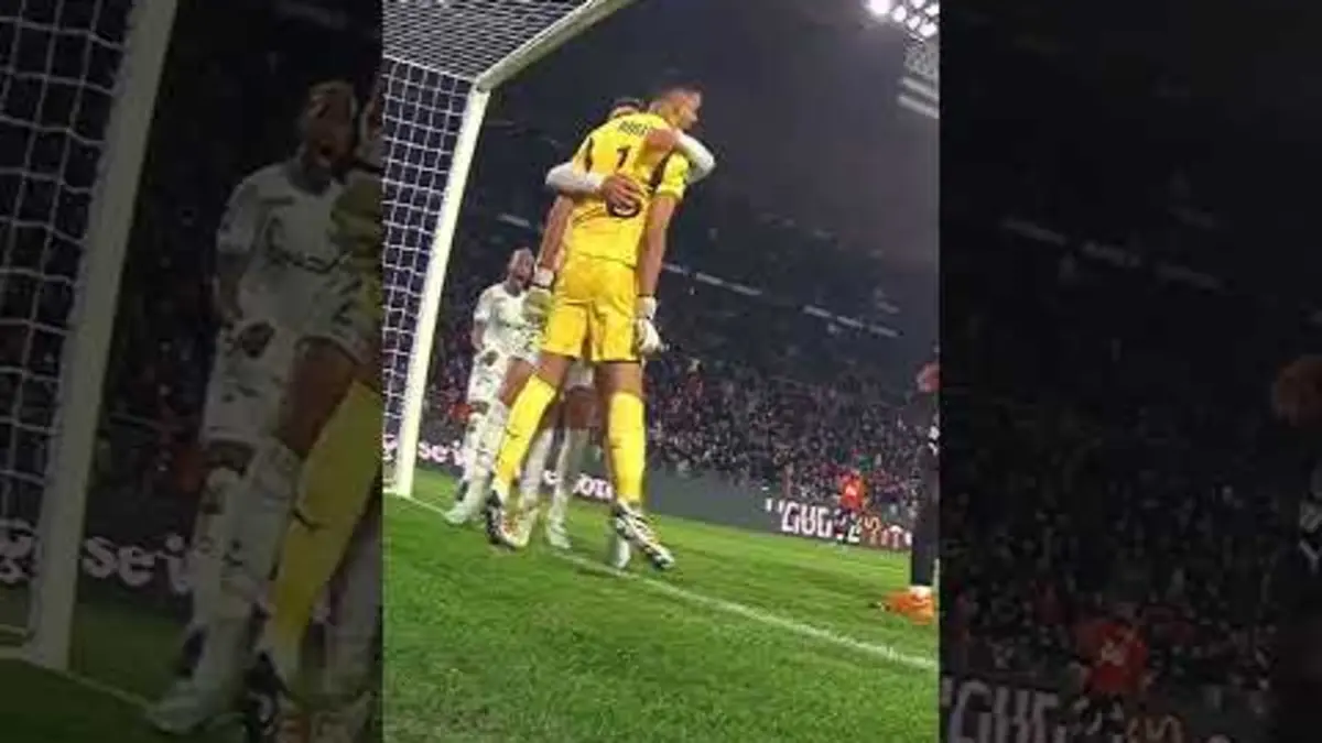replay de GERONIMO RULLI ??? #football #ligue1 #foot #sport