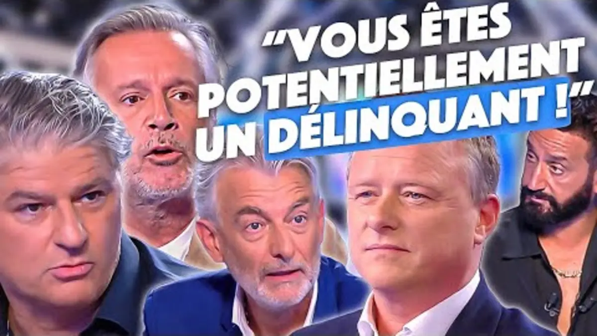replay de Gilles Verdez traite le commerçant de délinquant !