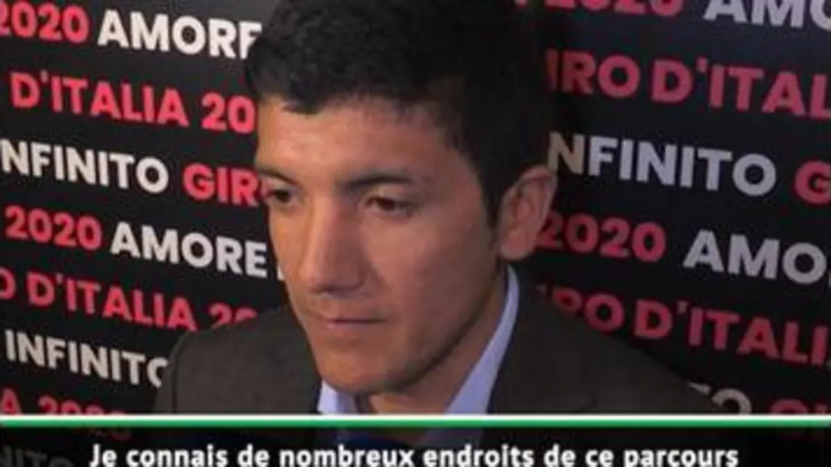 replay de Giro 2020 - Carapaz : "Ce sera un Giro incroyable"