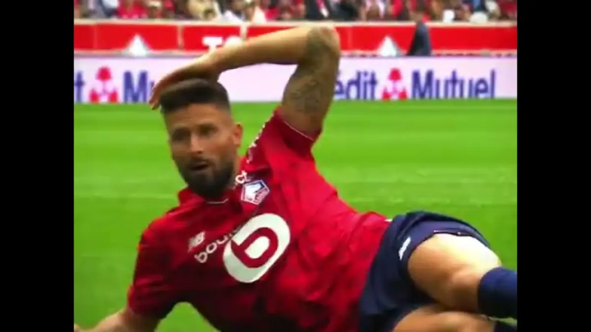 Giroud🔥 #football #ligue1 #sports #foot…