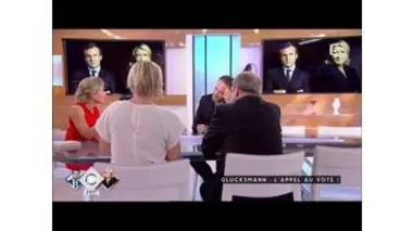 Glucksmann : L'appel au vote - C à vous - 28/04/2017