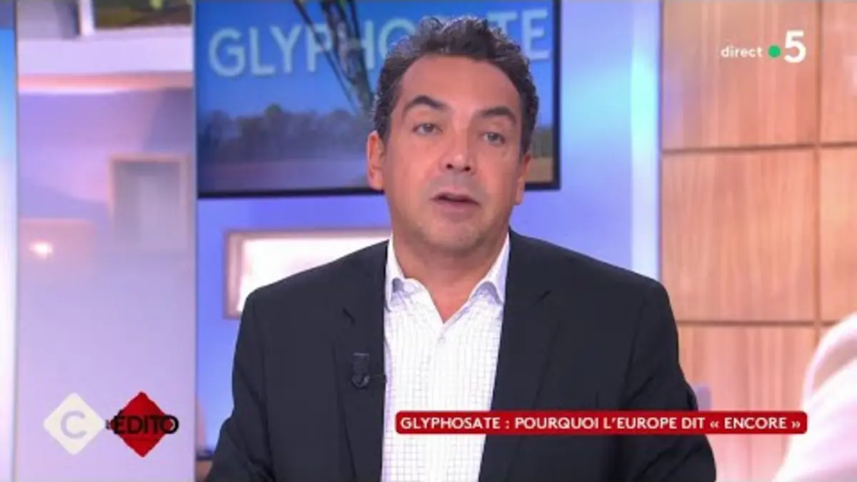 replay de Glyphosate : pourquoi l’Europe dit “encore” - L’Édito - C à vous - 16/11/2023