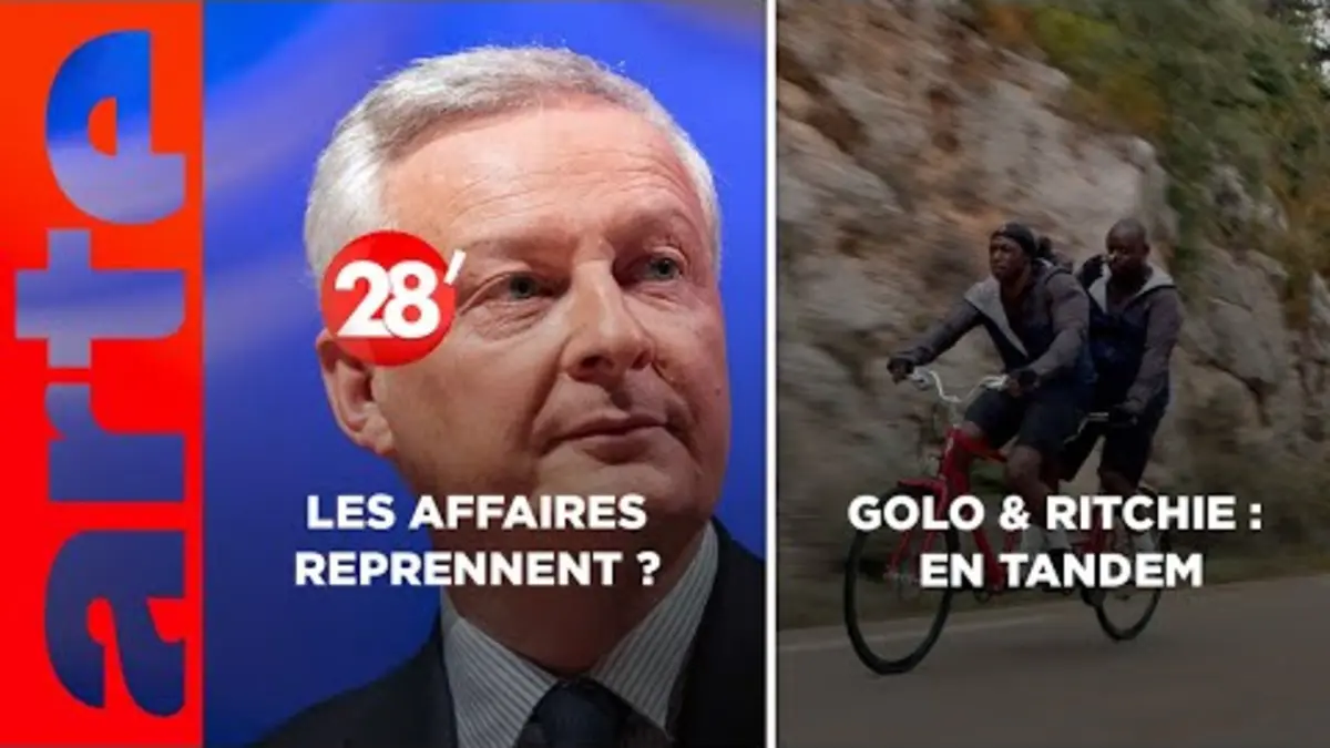 replay de Golo et Ritchie / Économie : Les affaires reprennent ? - 28 Minutes - ARTE