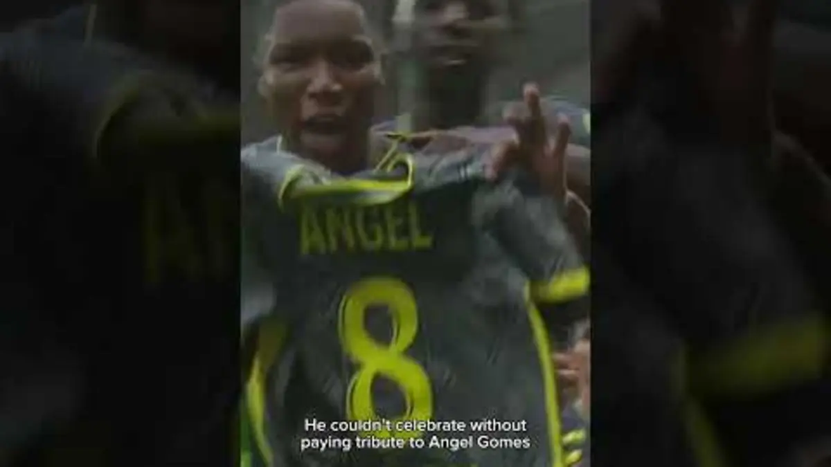 replay de ? Good recovery Angel Gomes #football #ligue1mcdonalds #football